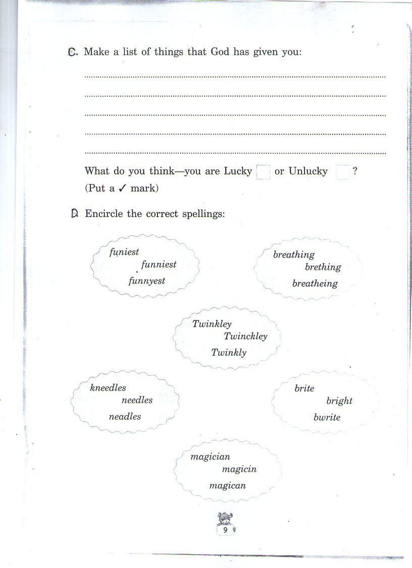 Evs Questions For Class 3 - kv afs primary section home ...